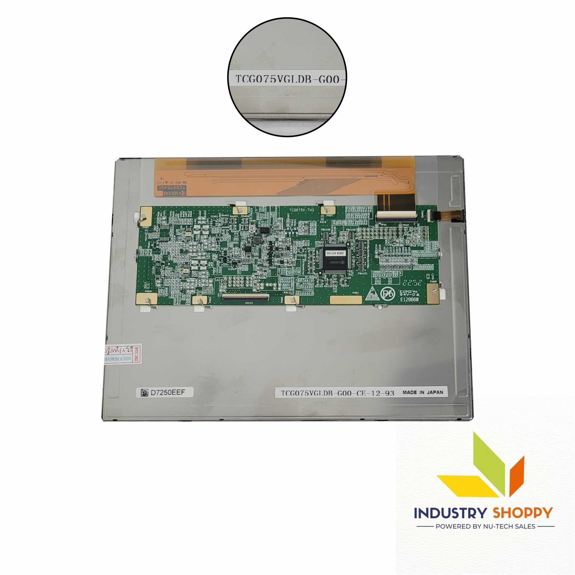 Kyocera TCG075VGLDB-G00 LCD Module with Touch Screen Kyocera TCG075VGLDB-G00 LCD Module with Touch Screen